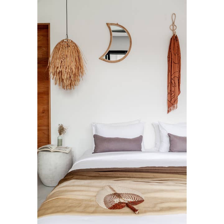 Village Thrive - Wholesale Wall Accent - Woven Paradisio Fan in Clay Ombre4