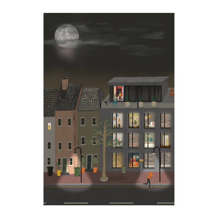 Aftenvinduer Hilsen kort for engroshandel hos Not at all Jack