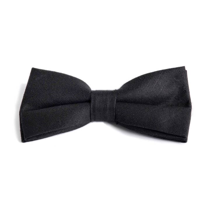 Black Bow Tie | Pre-Tied for wholesale by Groomsman Gear