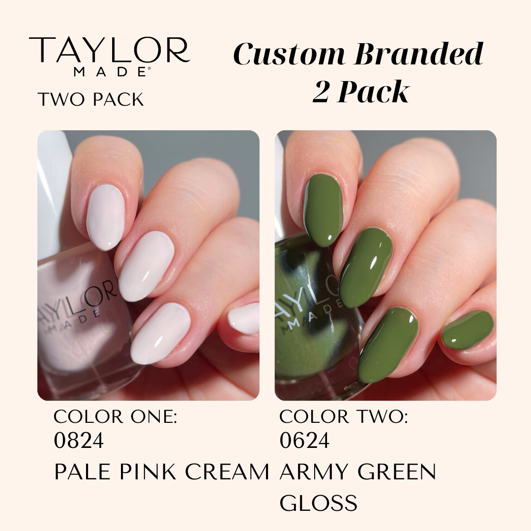Taylor Made Polish – wholesale Nail polish – Custom Nail Polish: 2 Pack Long-wearing + Vegan + Non-toxic118