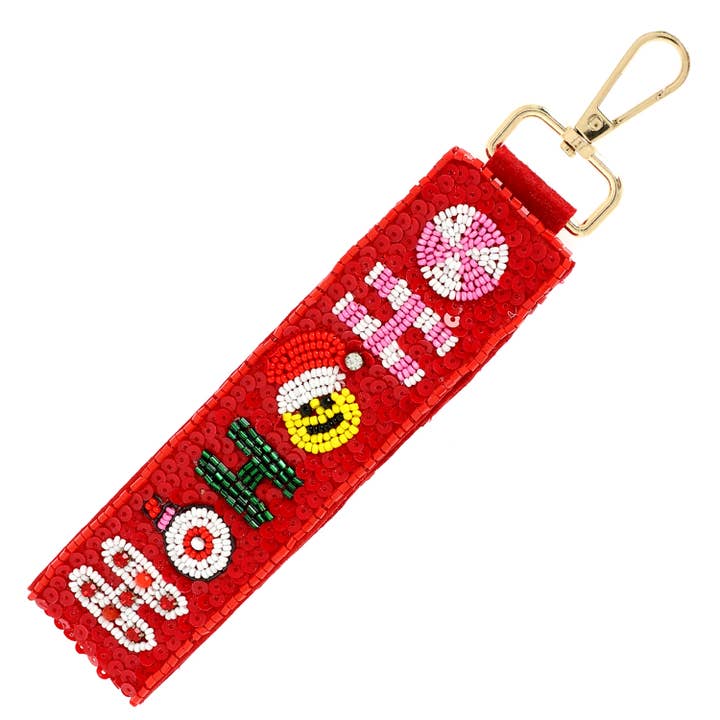 SP Sophia Collection - Wholesale Keychain - Unisex - Christmas Themed Jeweled Key Chain