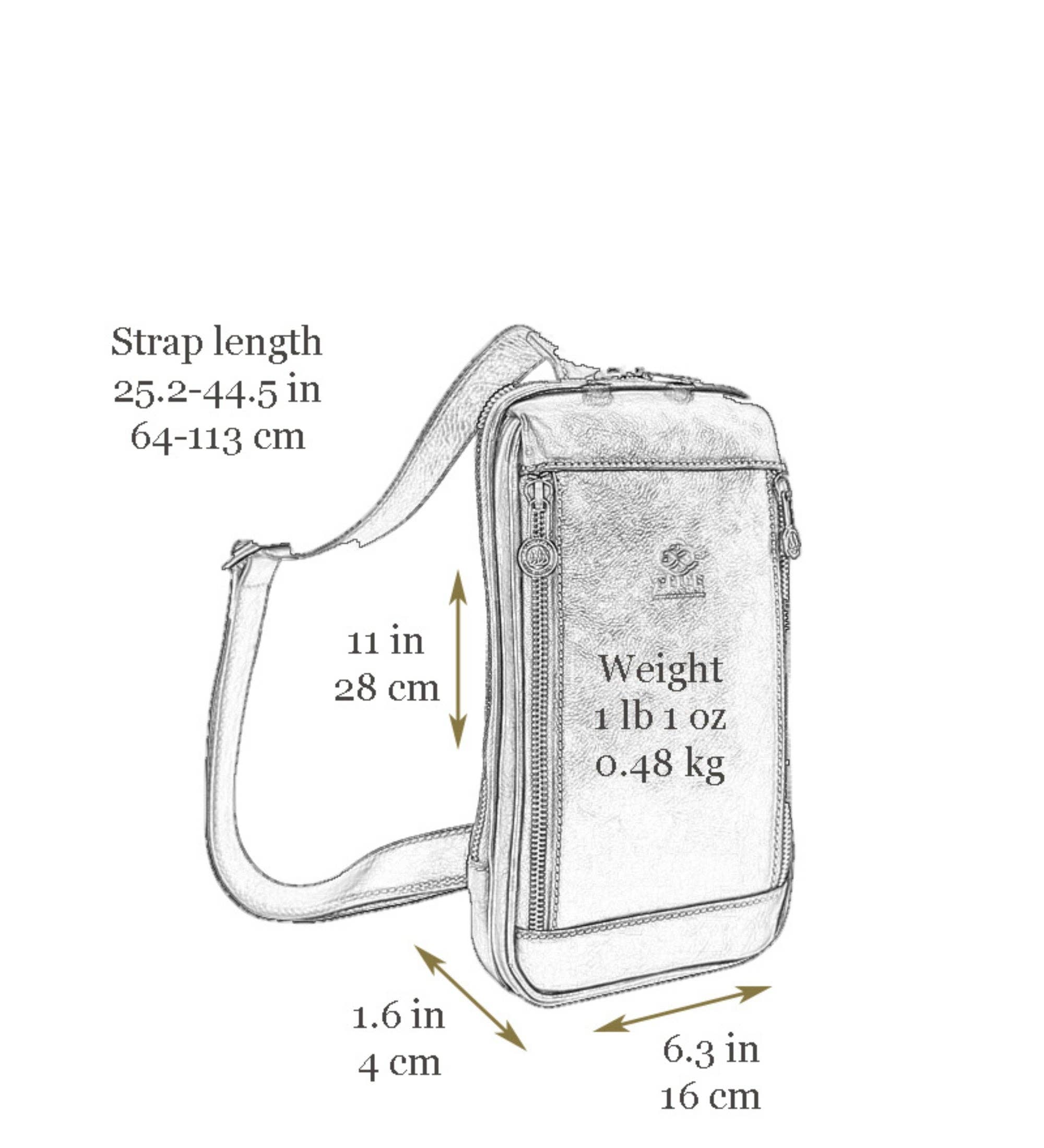 Time Resistance - Vendita all'ingrosso Borsa a tracolla - Uomo - Borsa a Tracolla in Pelle - Kim9