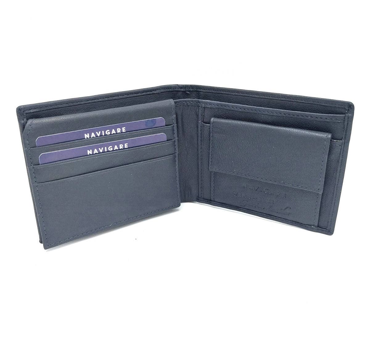 Suie Valentini srl – wholesale Wallet - Men’s – Genuine leather wallet, Navigare, art. pf814-96