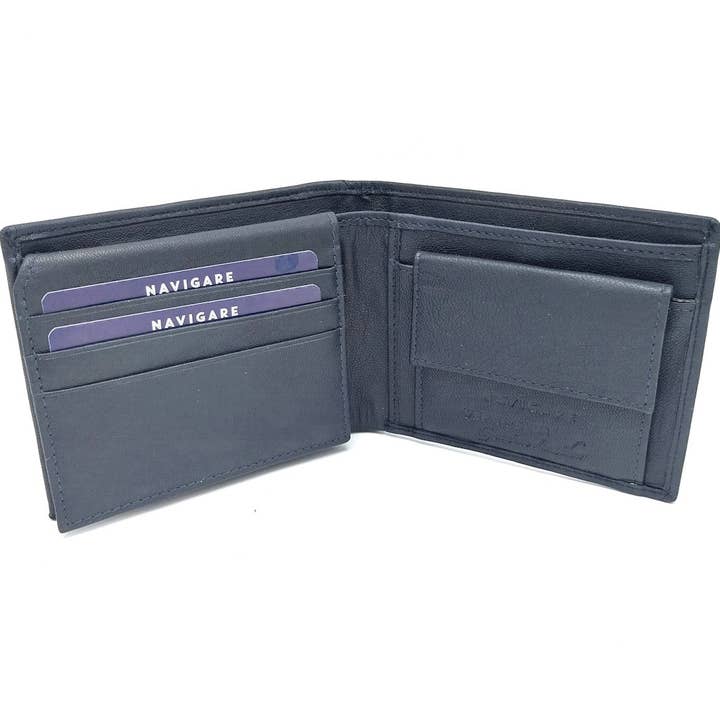 Suie Valentini srl – wholesale Wallet - Men’s – Genuine leather wallet, Navigare, art. pf814-96