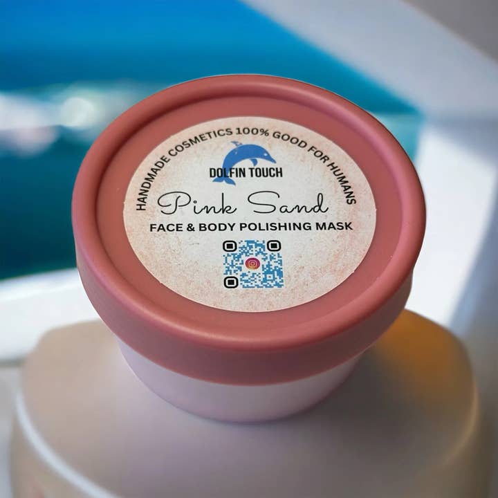 Dolfin Touch - Venta al por mayor Exfoliante corporal - Exfoliante Corporal de Miel de Manuka y Arena Rosa1