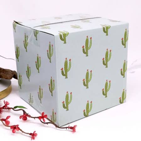 5x5x5 Cactus Shipping Boxes for wholesale by Eleven Fashion