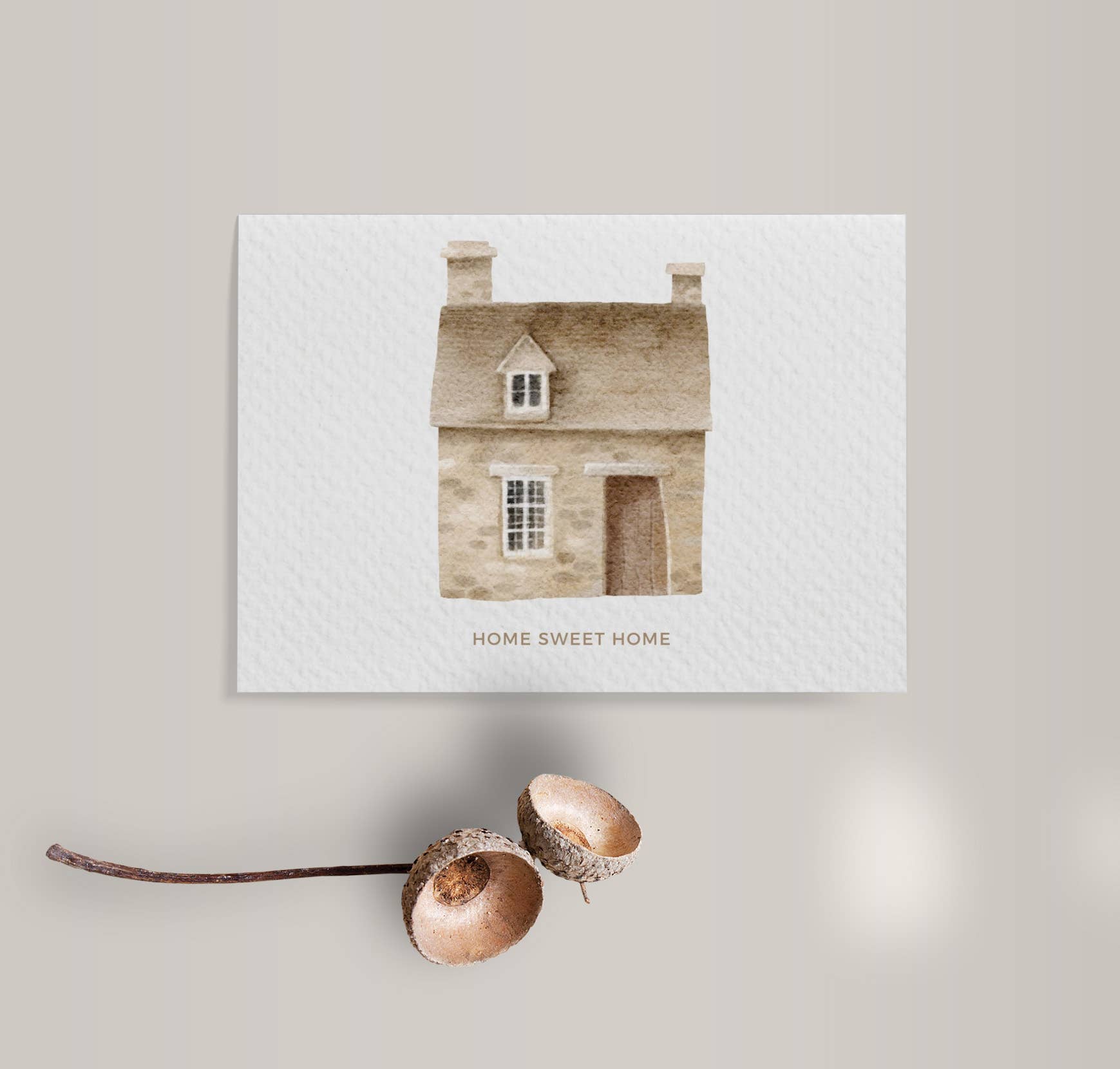 Paper Kuts - Wholesale Housewarming Card - "Home Sweet Home" New Home Card, Includes Kraft Envelope7