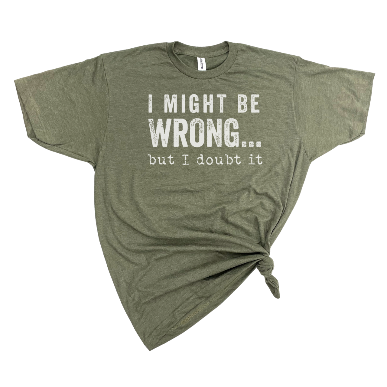 dkhandmade - Wholesale Screen Printed T-Shirt - Men's - I MIGHT BE WRONG T-SHIRT6