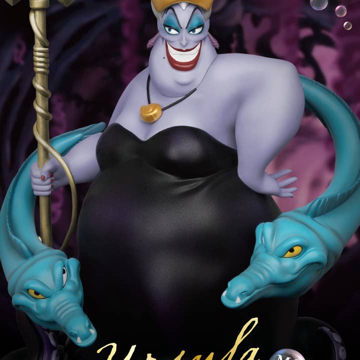 LM Treasures - Wholesale Decorative Figurine - The Little Mermaid Master Craft Ursula Table Top Statue7