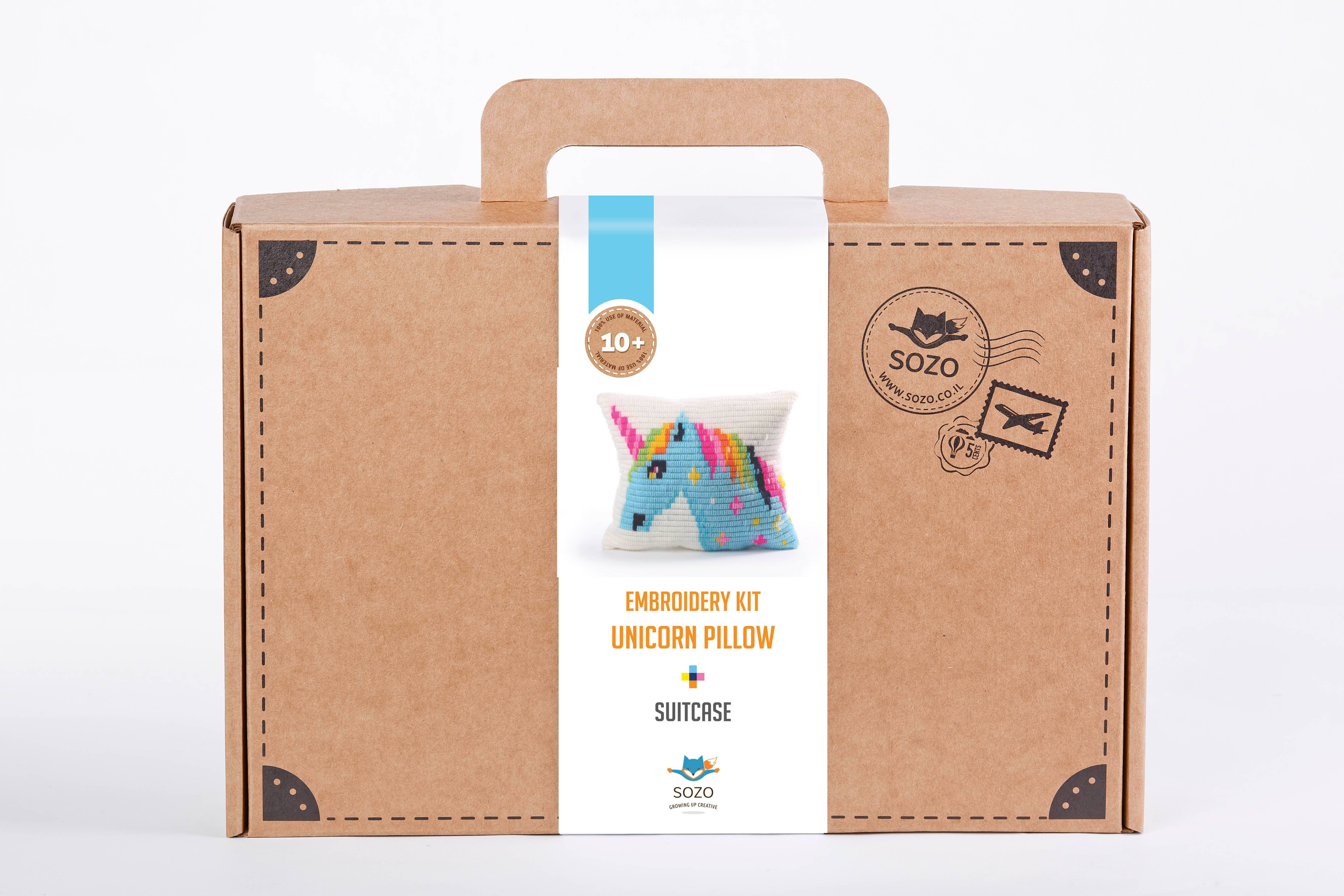 SOZO DIY – wholesale DIY craft kit – SOZO DIY - Unicorn Pillow Kit1