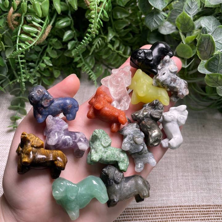 Copper Ashes - Wholesale Spiritual Stone/Crystal - Crystal Dog