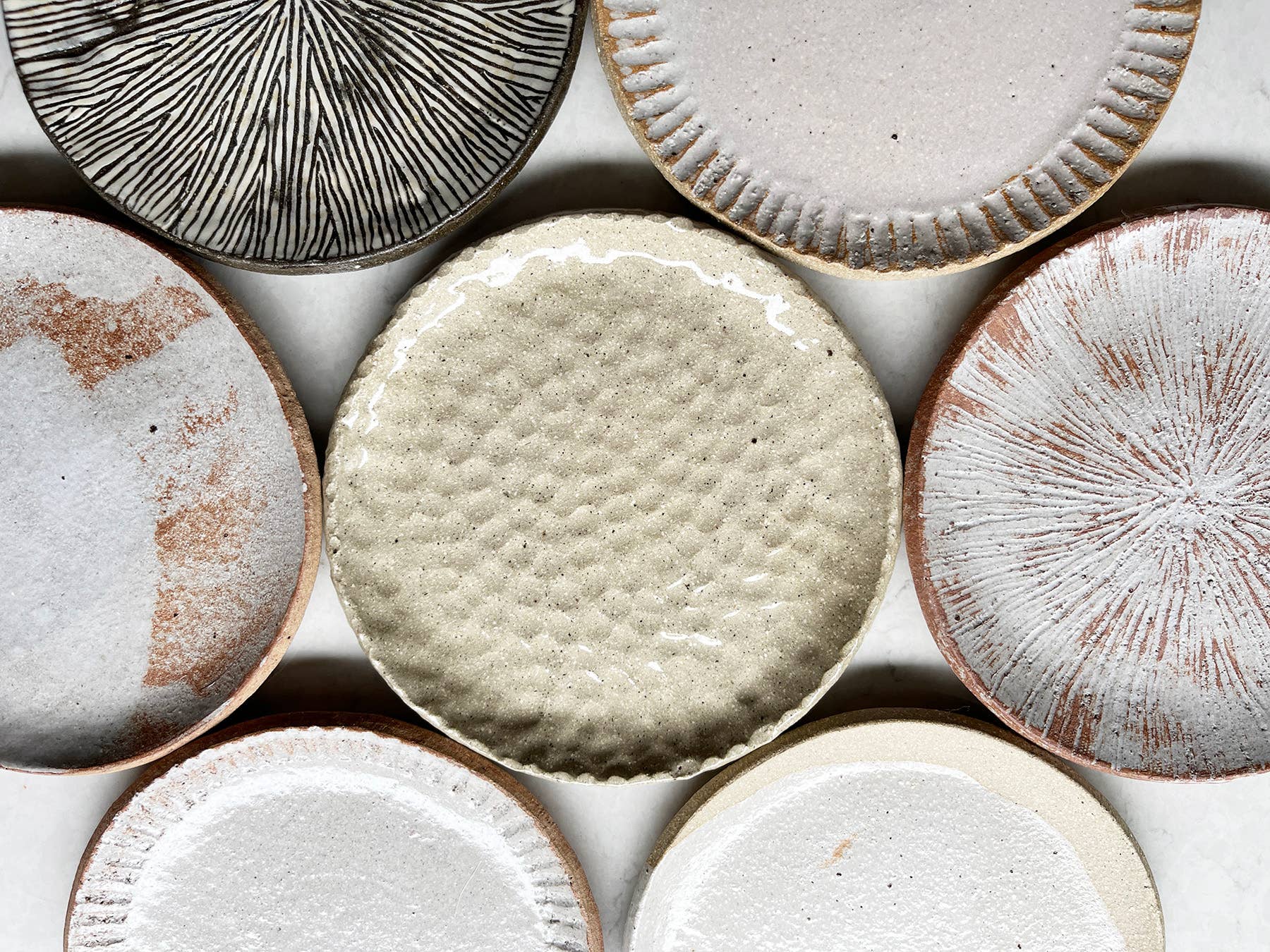 Eli.C Studio - Wholesale Dinner Plate - Medium Side Plates (5 designs)3