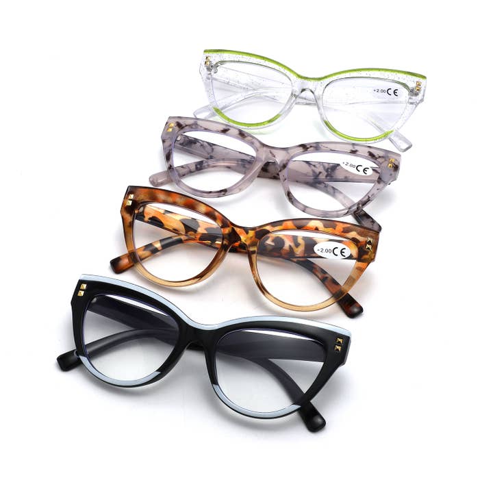 Stylish Cat-Eye Women Reading Glasses for wholesale by Cramilo Eyewear