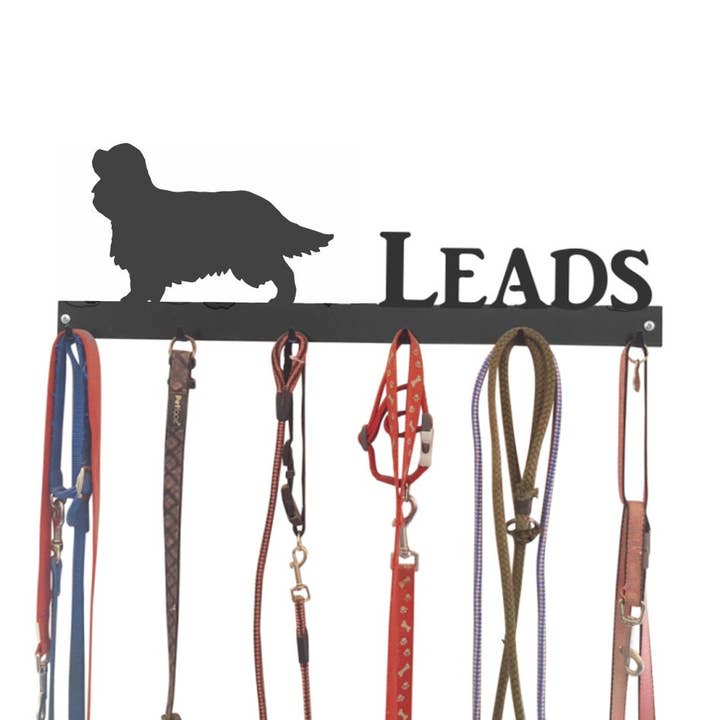 Cavalier King Charles Spaniel Lead Hook 6 Hook Lead Tidy for wholesale by Steel Images