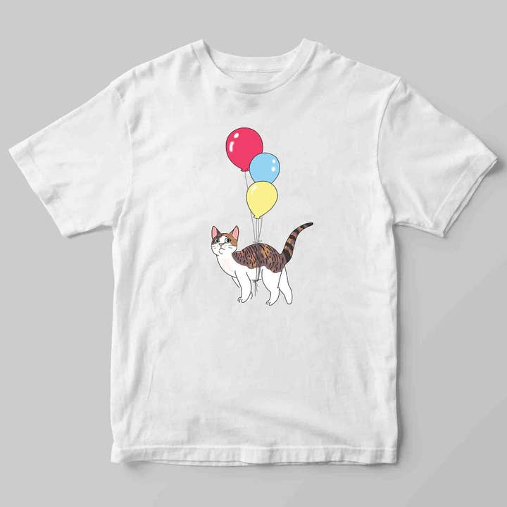 Cat balloner Graphic Tee for engroshandel hos Superr Sunday