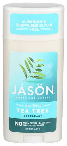 KeHE Distributors, LLC - Wholesale Deodorant - Unisex - JASON Tea Tree Deodorant Stick, 2.5 oz
