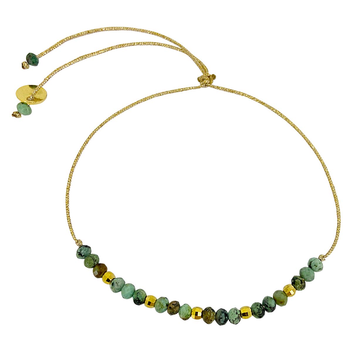 Sophie Deschamps Bijoux - Wholesale Beaded Bracelet - JULIETTE BRACELET, mini turquoise stones (BJA14)1