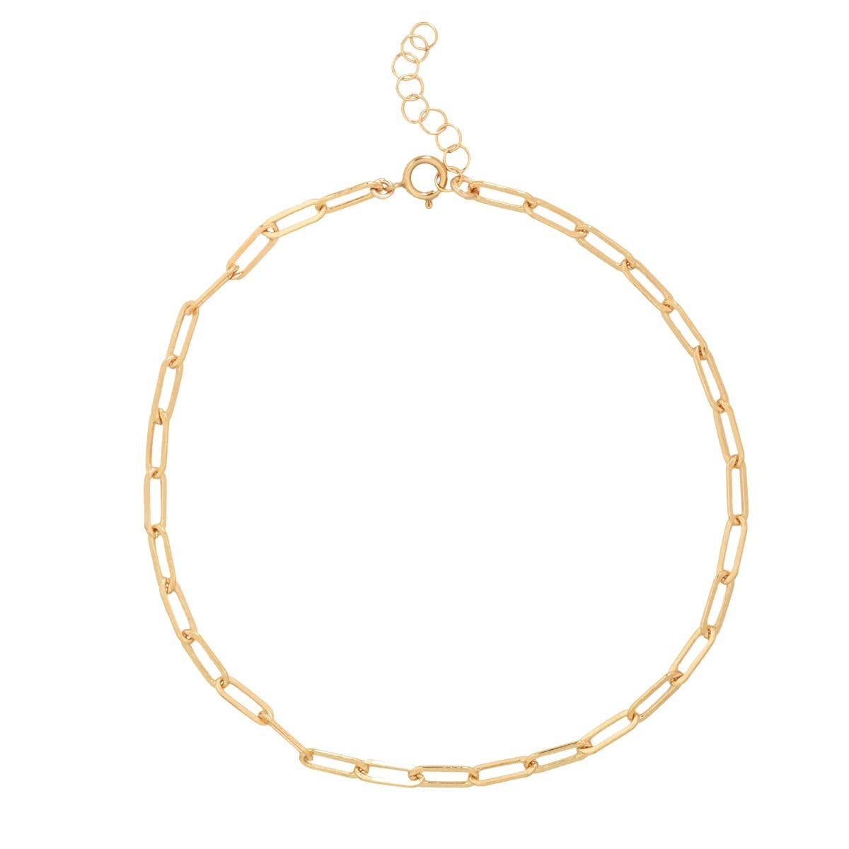 Ofina Jewelry - Wholesale Anklet - Oval Link Chain Anklet0