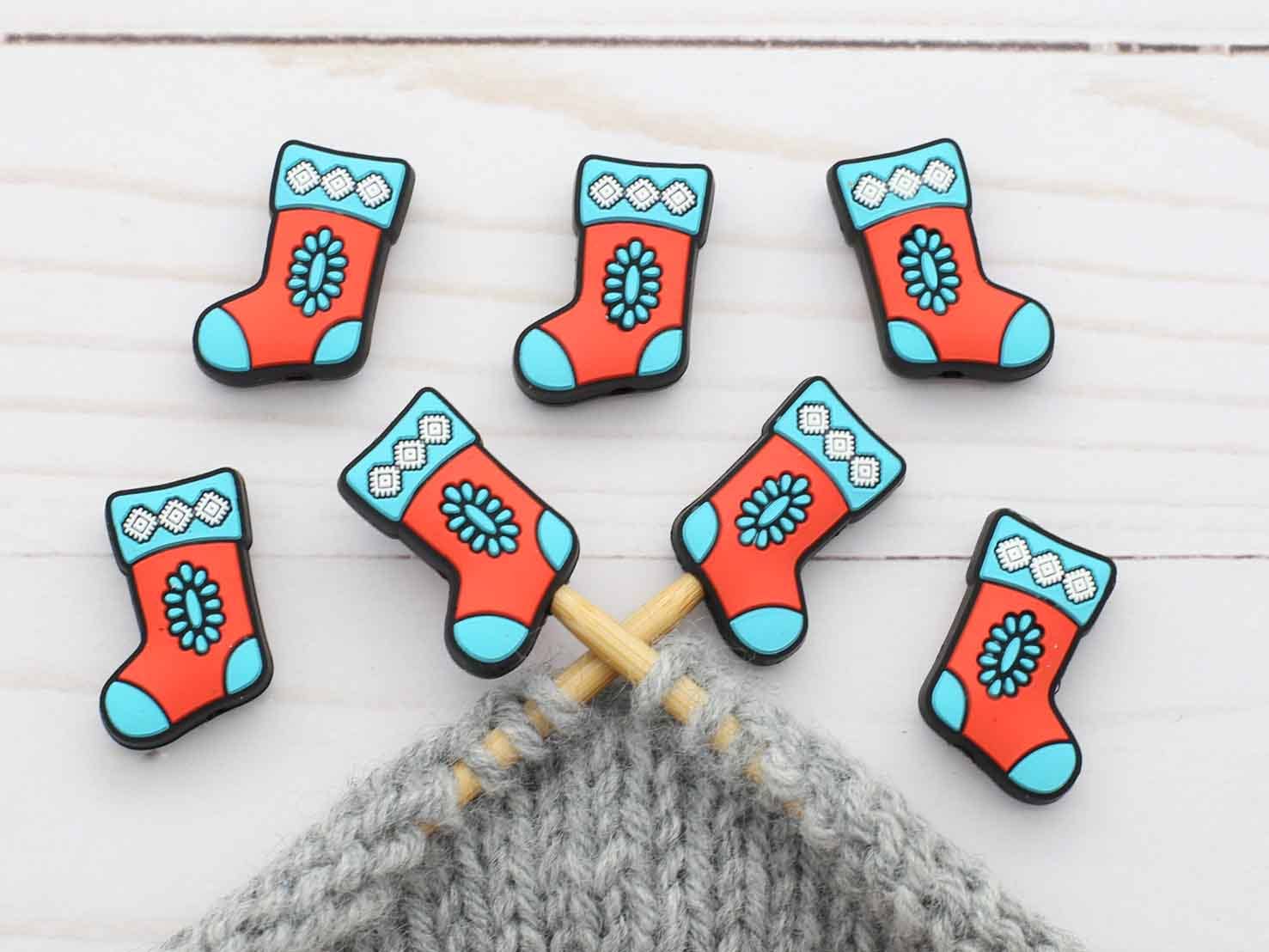 Fox & Pine Stitches - Wholesale Knitting/Crochet Supplies - Holiday Stocking | Stitch Stoppers 1