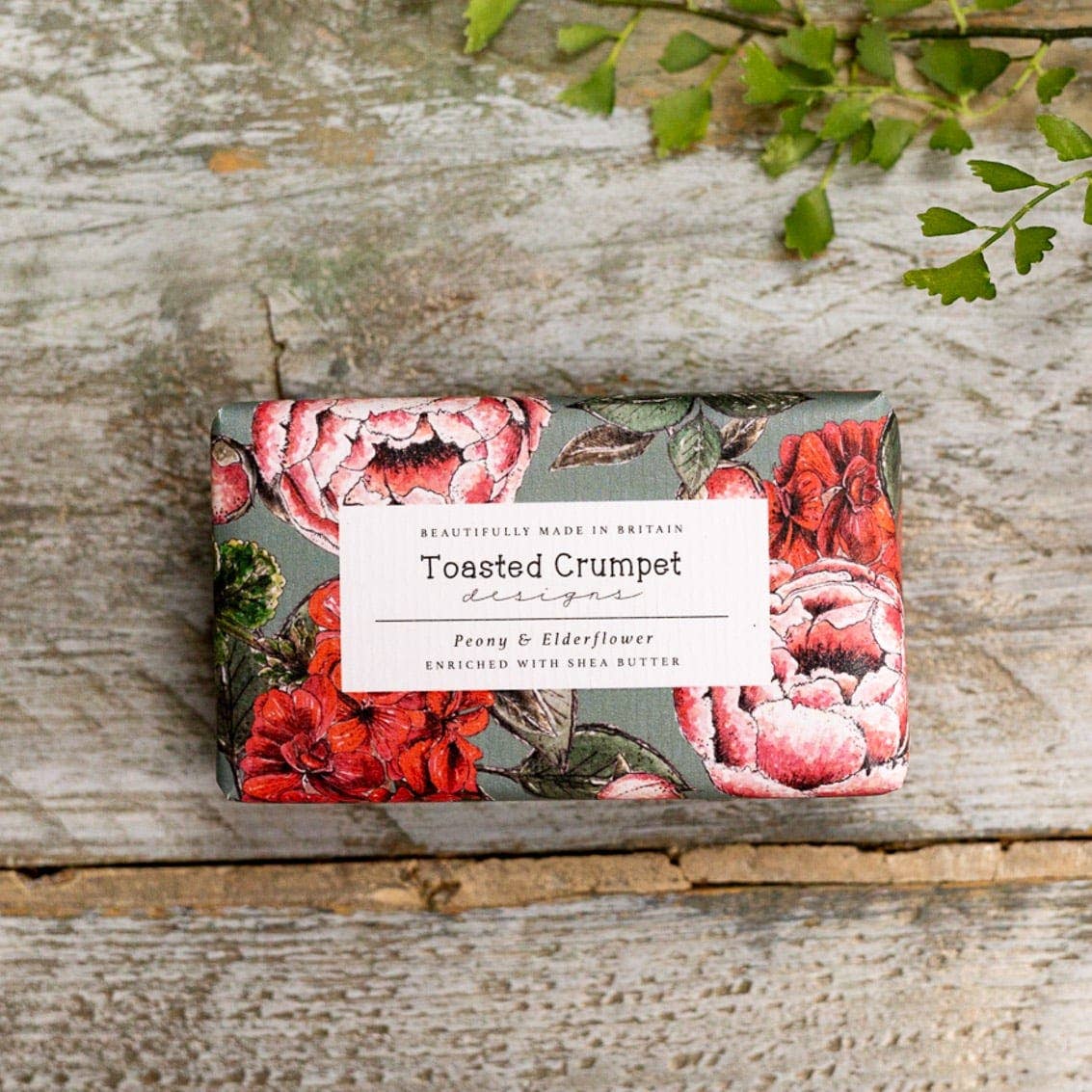 Toasted Crumpet – wholesale Bar Soap – Peony & Elderflower Soap (In Full Bloom Collection)1
