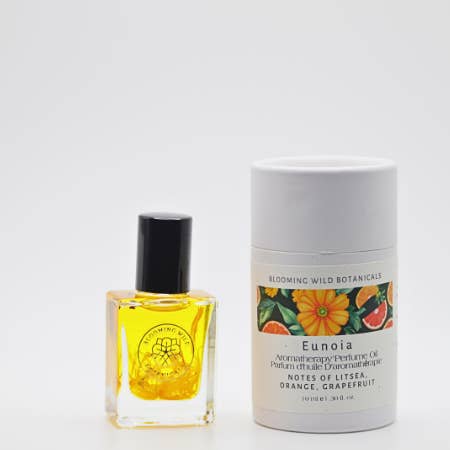 Eunoia Botanical Perfume Oil Roller Ball | Orange Grapefruit for wholesale by Blooming Wild Botanicals