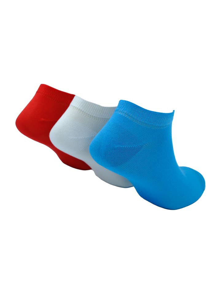 The SockMaker - Wholesale Sokken - Heren - Bamboo Heren - Sneakers (3 Paar Verpakking)3