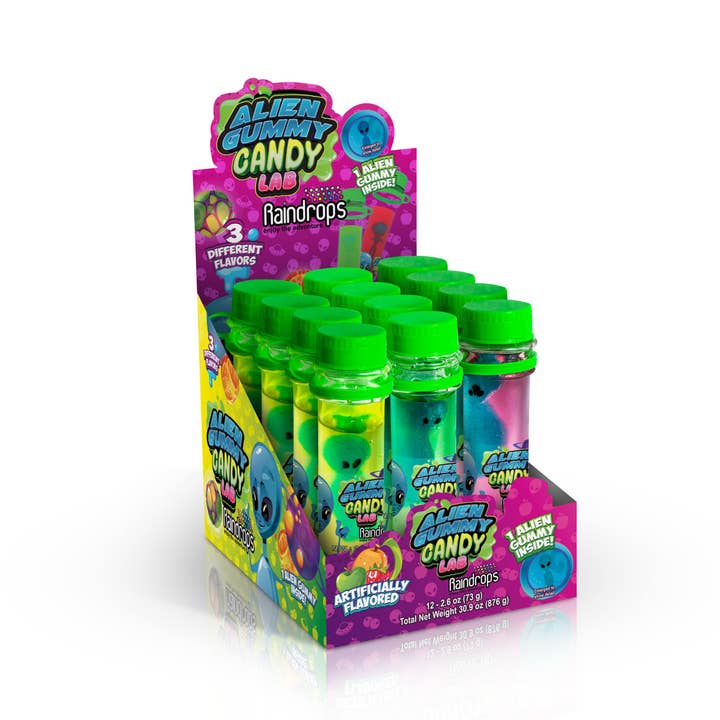 I Got Your Candy – wholesale Gummy – Raindrops Alien Slime 1.72oz