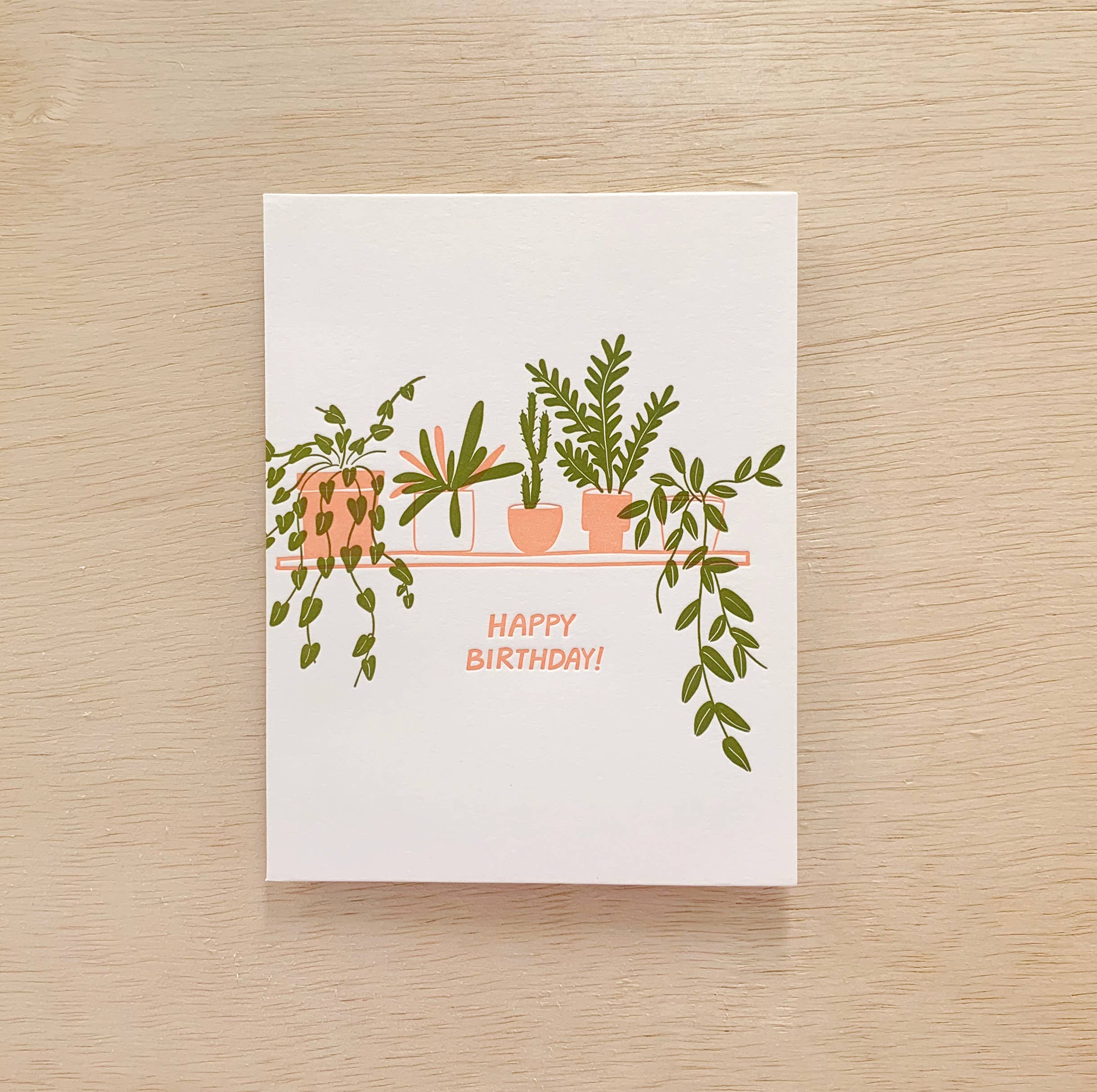 Odd Daughter Paper Co. - Vente Cartes d'anniversaire - Plant Wall - Carte d'anniversaire1