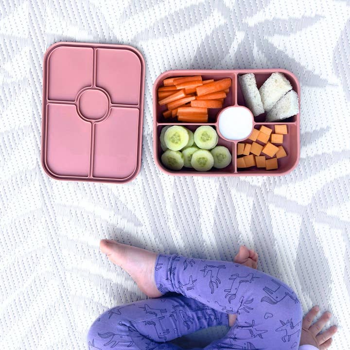 Baby Bliss - Venta al por mayor Bolsa para almuerzo/fiambrera - Niños - Caja bento para niños, a prueba de fugas y 100% silicona