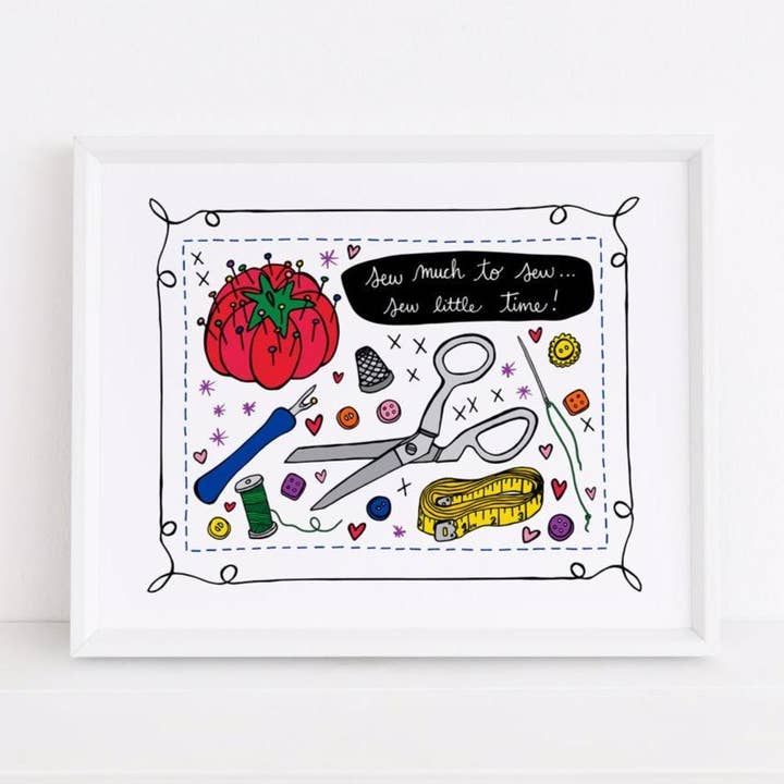 Naai veel om kunstdruk te naaien (8x10) voor wholesale door Sunny Day Designs