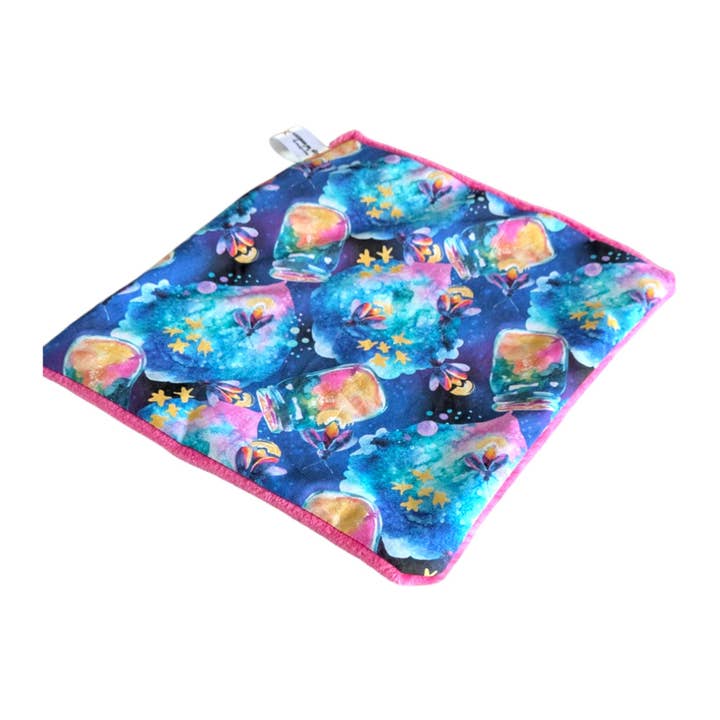 Fireflies magic baby comforter/blanket handmade in the U.K for wholesale by Islys wonders