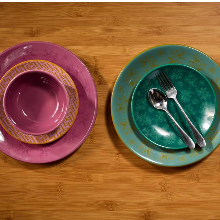 Large Plate Set Collection. for wholesale by Emerald Tiger