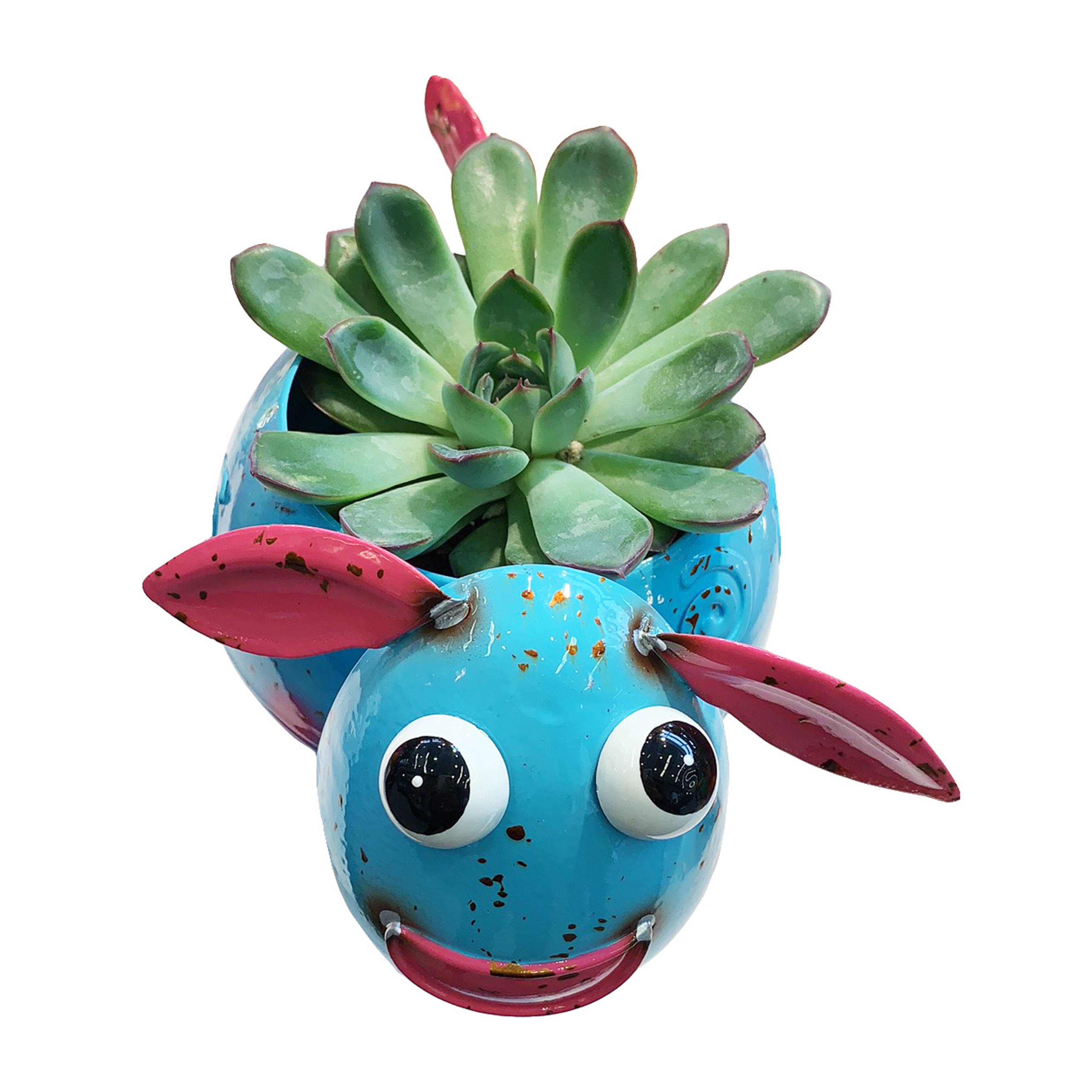 Continental Art Center - Wholesale Plant Pot - Painted and Enameled Mini Sheep Planter3