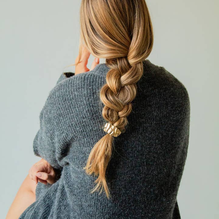 Shop Andi - Wholesale Hair Tie - Crinkled Ponytail Cuff4