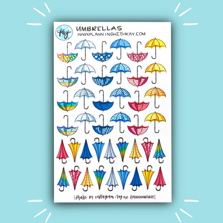 Paraplyer for engroshandel hos Planning With Kay