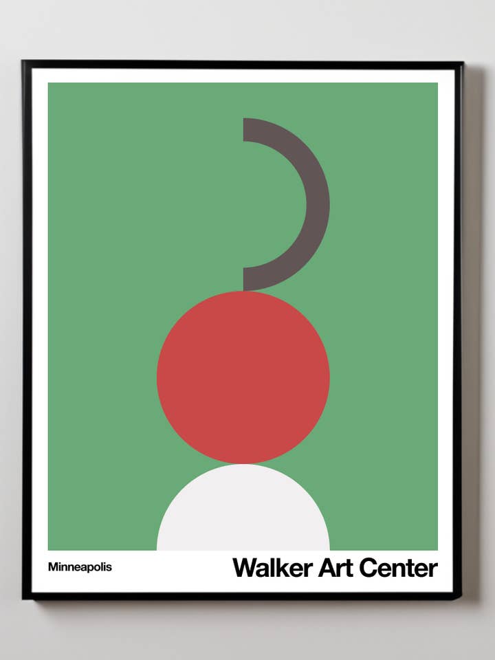 Walker Art Center | Kunstdruck | Minneapolis Minimalism für den Großhandel von Little Dipper Art