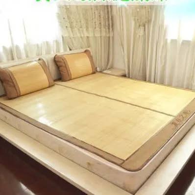 1.5m Queen Size Bamboo Bed Mat Cool Foldable Both Size Mat Sheet Rug Floor Mat Mattress Topper and other Purchase Wholesale mattress sponge. Free Returns & Net 60 Terms on Faire trending on Faire.