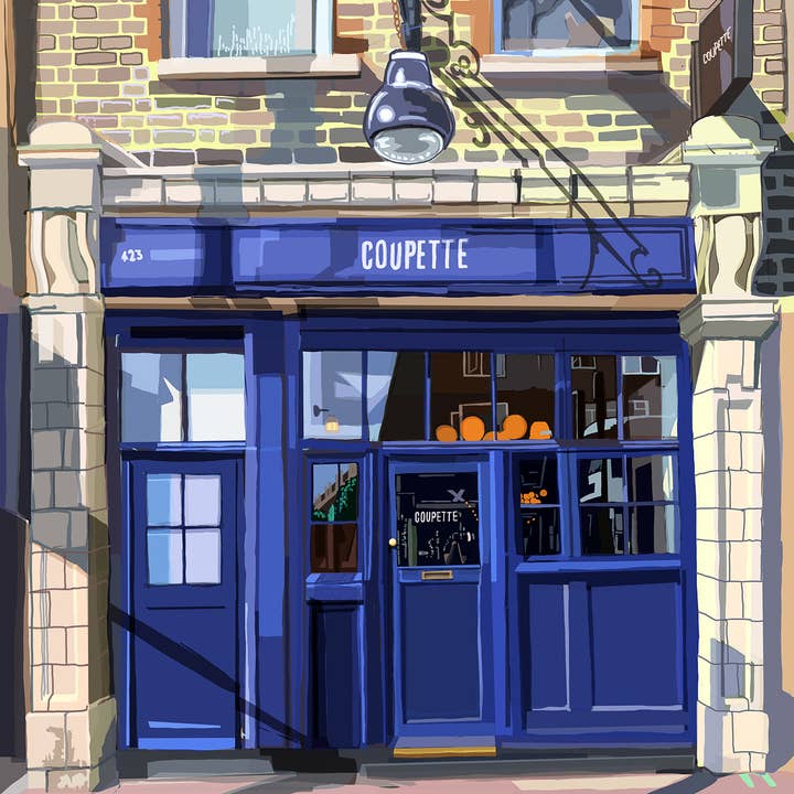 Tomartacus – wholesale Art print – Coupette, Hackney, East London Illustration Art Print1