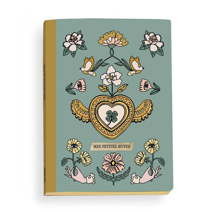 A5-notitieboek met zachte kaft - Uit heel mijn hart voor wholesale door Hirondelle & Cie