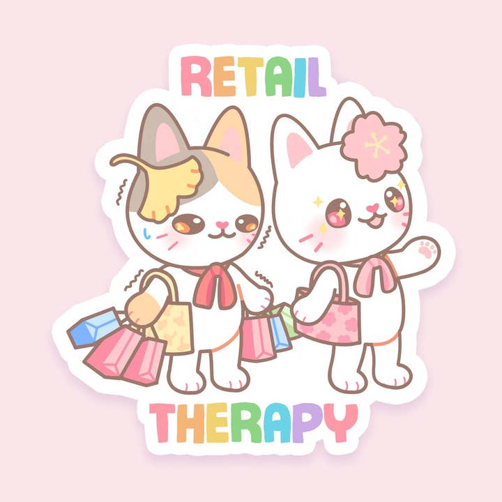 Adhesivo Retail Therapy para venta al por mayor de tokyo shojo