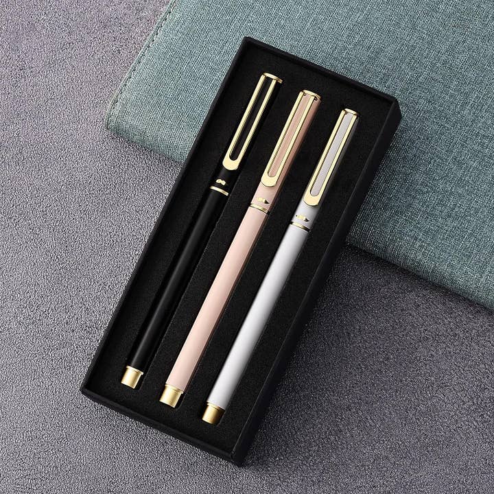Mr. Pen - Wholesale Pen - Mr. Pen- Luxury Pen Set, Assorted Color Barrels, Black Ink