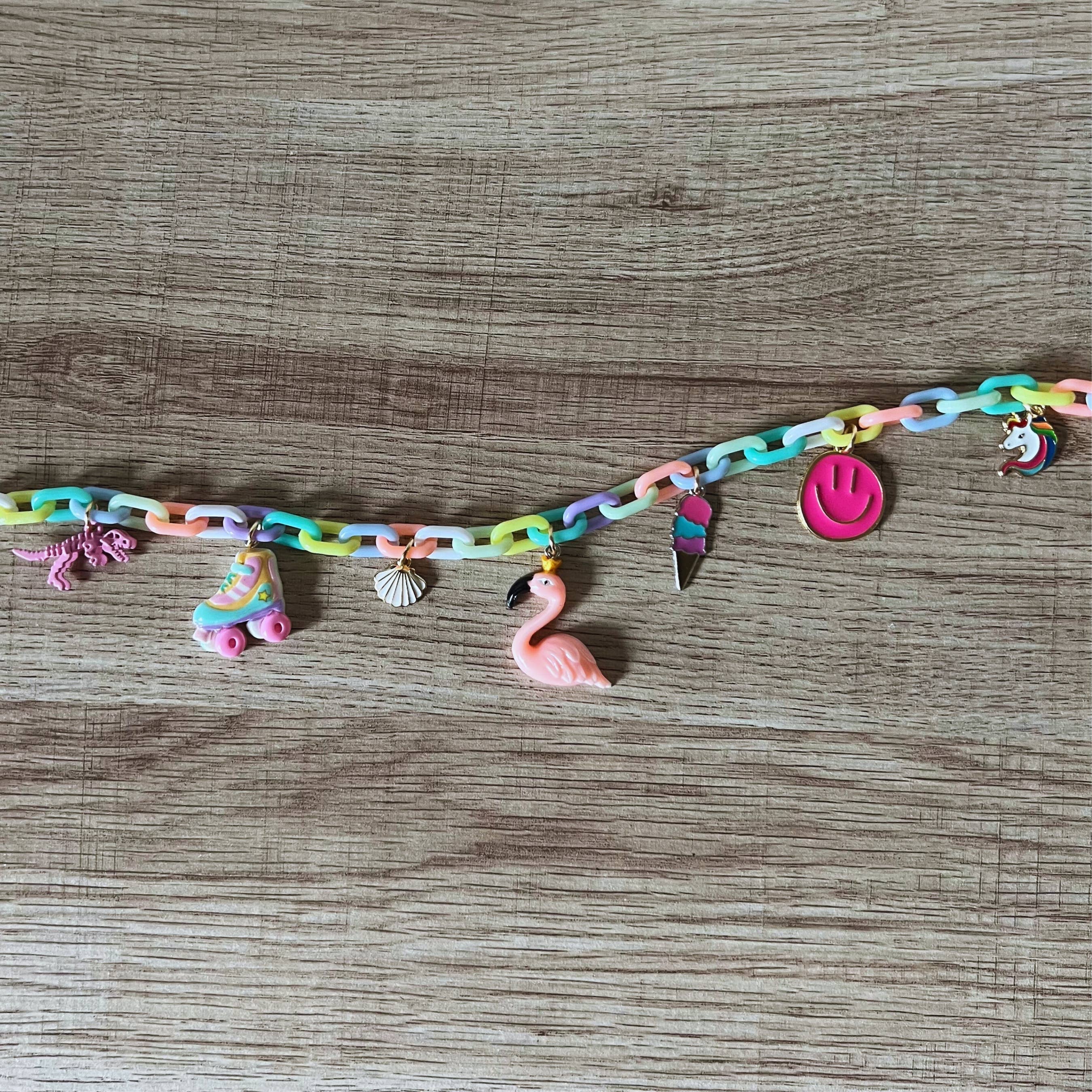 Wake and Make - Wholesale Kids Necklace - Kids - Summer Days Charm Necklace16