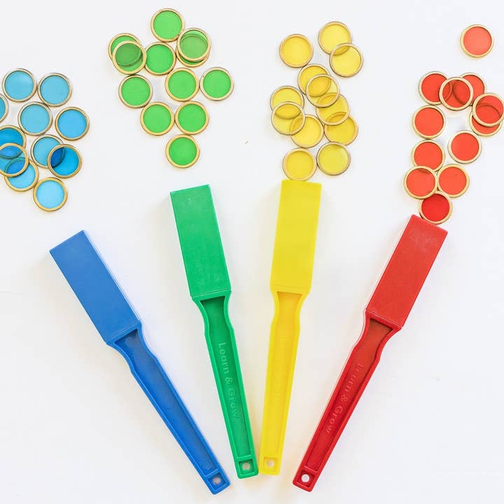 Learn & Grow - Magnetic Wand pack of 4 and other Purchase Wholesale rainbow wand. Free Returns & Net 60 Terms on Faire trending on Faire.