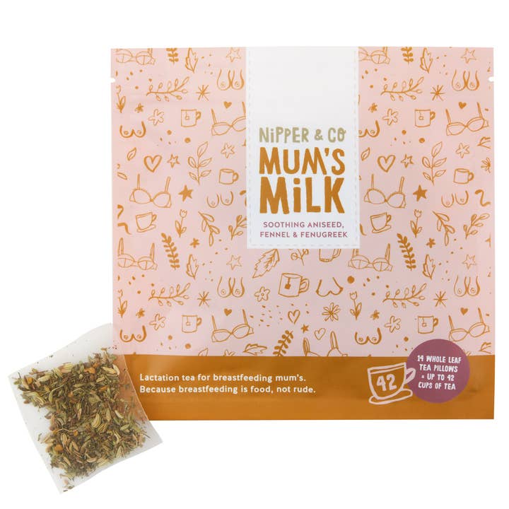 Nipper&Co – wholesale Nursing tea – Maternity – Mum's Milk, Herbal Infusion for Nursing Mum's2