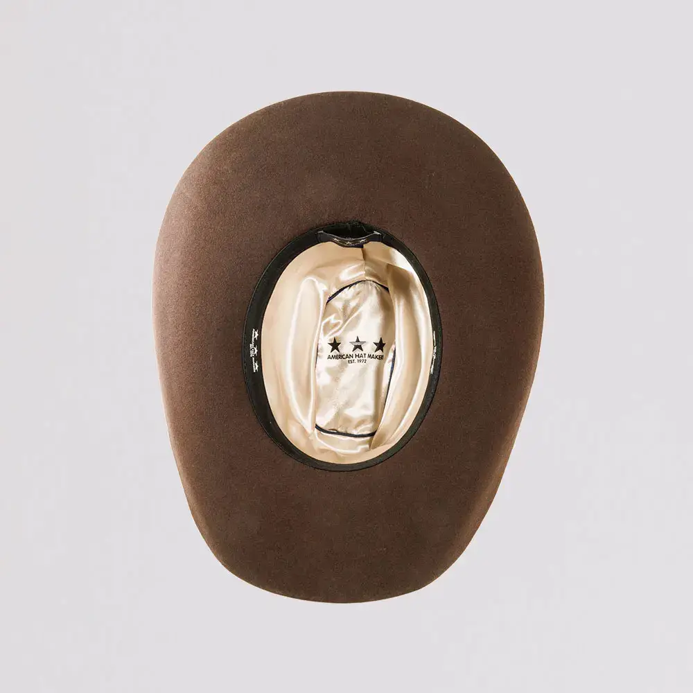 American Hat Makers - Wholesale Cowboyhoed - Uniseks - 100% wollen vilten western cowboyhoed - Style Cattleman16
