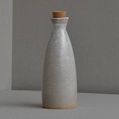 Rustic Stoneware Oil Bottle, Large, Rust for wholesale by Neutra Kitchen UK