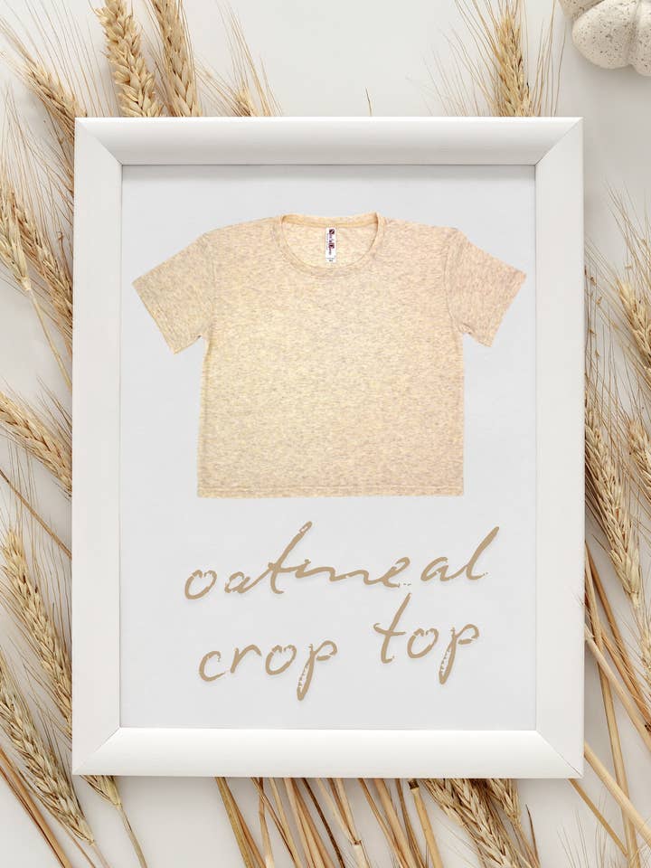 Laughing Giraffe - Wholesale T-shirt – women's - Women's Flowy Crop Top T-shirt Boxy Tee - OPEN SIZING10