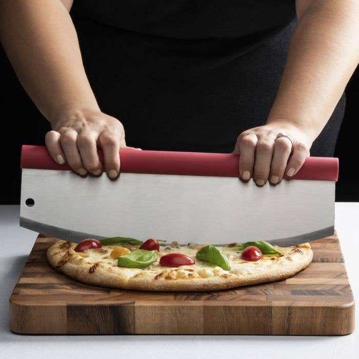 HIC - Harold Import Co. - Wholesale Kitchen Tool/Gadget - Fantes Cousin Luca's Rocking Pizza Cutter With Blade Guard4