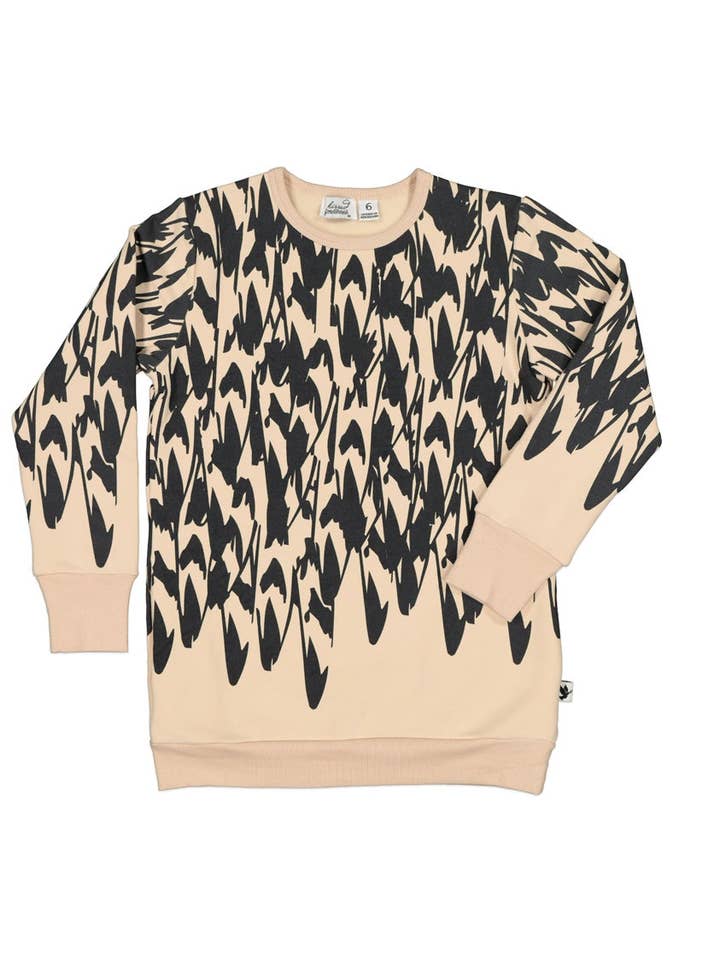 KR1434 PLUMAS LARGAS TRIPULACIÓN para venta al por mayor de Radicool Kids