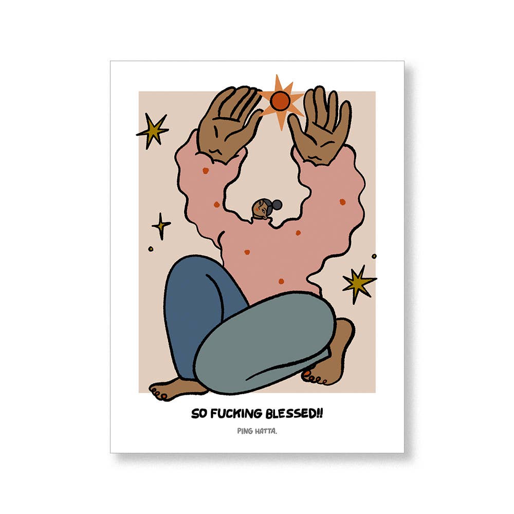 Chonky Goods by Ping Hatta. Studio – Impressão artística por atacado – Cartazes de arte da série Homebody7